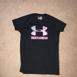 Black HeatGear Dri-Fit Tee